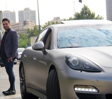 تست خودرو پورشه - آقای خودرو
